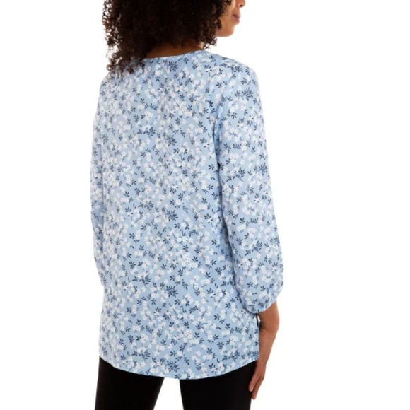 Mario Serrani Ladies' V-Neck Blouse top size S - Picture 2 of 5